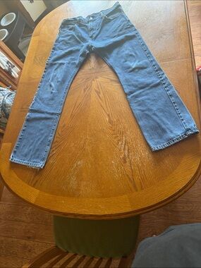 Levi's Classic Straight Blue Denim Jeans